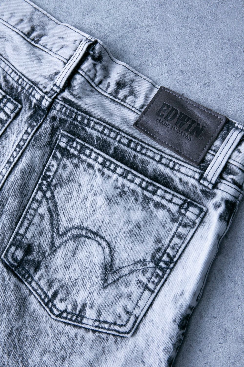SOE READY TO WEAR×EDWIN ソーイ× エドウィン Bleach & Color Jeans 