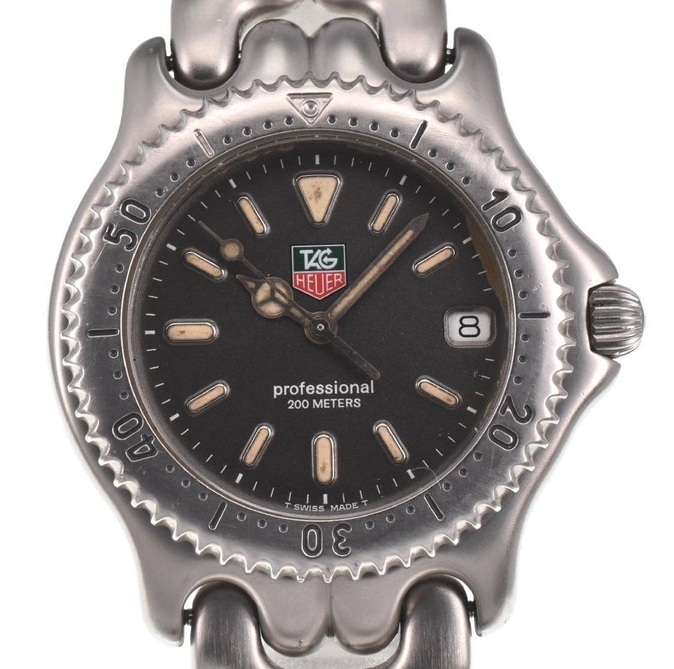 タグホイヤー タグホイヤー TAG HEUER S99.206 S/el デイト クォーツ メンズ L
