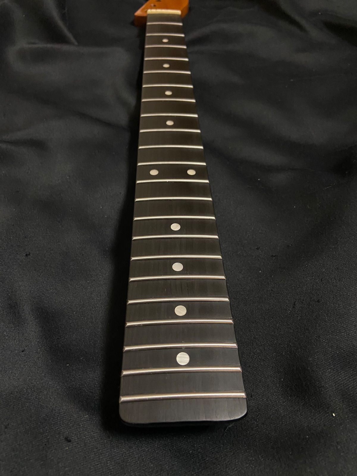 テレキャスター22F ネック（No37）ローステッド ブラックウッド指板  