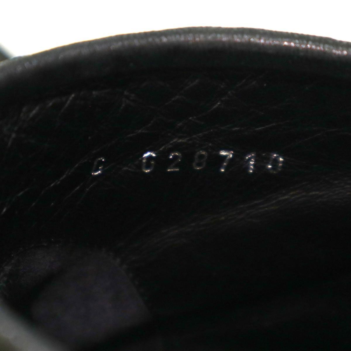 シャネル ココマーク レザー ショートブーツ G28710 レディース ブラック CHANEL 【アパレル・小物】