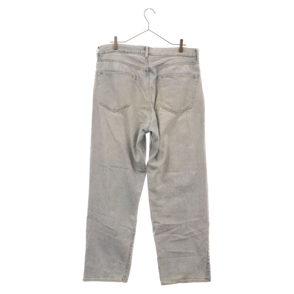 COMOLI 5 Pocket Denim Bleach