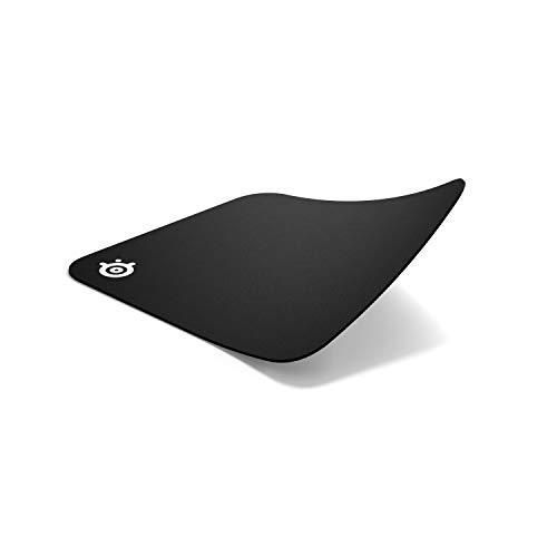 SteelSeries ゲーミングマウスパッド ブラック 小型 ノンスリップラバーベース 25cm×21cm×0.2cm QcK mini 63