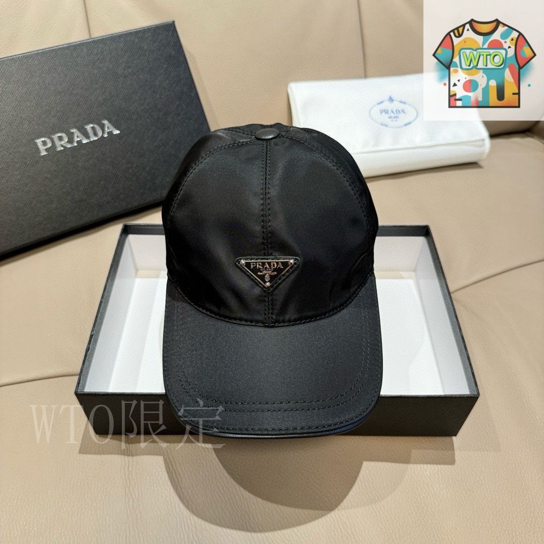今日WTO】Prada クラシックベースキャップ-MS94 - メルカリ