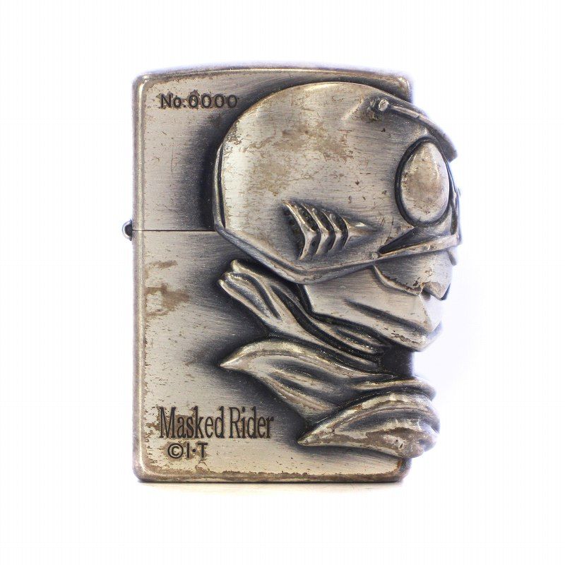 ジッポー ZIPPO ヴィンテージ 2001年製 30周年記念 MASKED RIDER オイルライター 仮面ライダー フェイスクラッシュ  シルバーカラー /AQ □GY18 - メルカリ