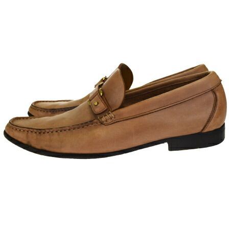 ▼Salvatore Ferragamo ローファー　ブラウン　ベルト付き Salvatore Ferragamo(サルヴァトーレフェラガモ) / ローファー/US8.5