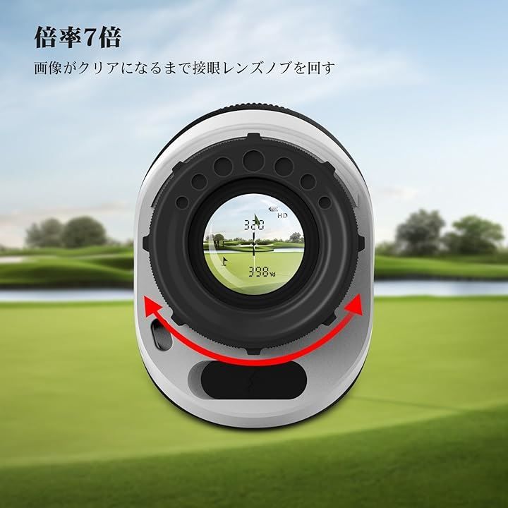 PEAKPULSE ゴルフ 距離計 ミニ 超小型 レーザー距離計 1097m