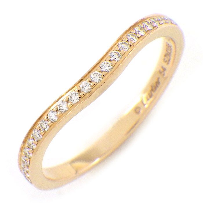 カルティエ Cartier リング バレリーナ カーブ ウェディング