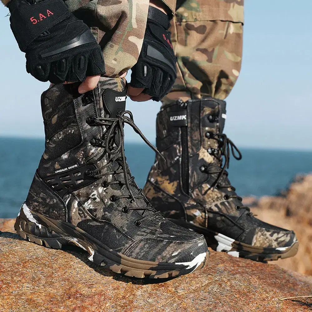 レア 陸上自衛隊 旧型半長靴PX品 茶色 25.5センチ ミリタリーブーツ