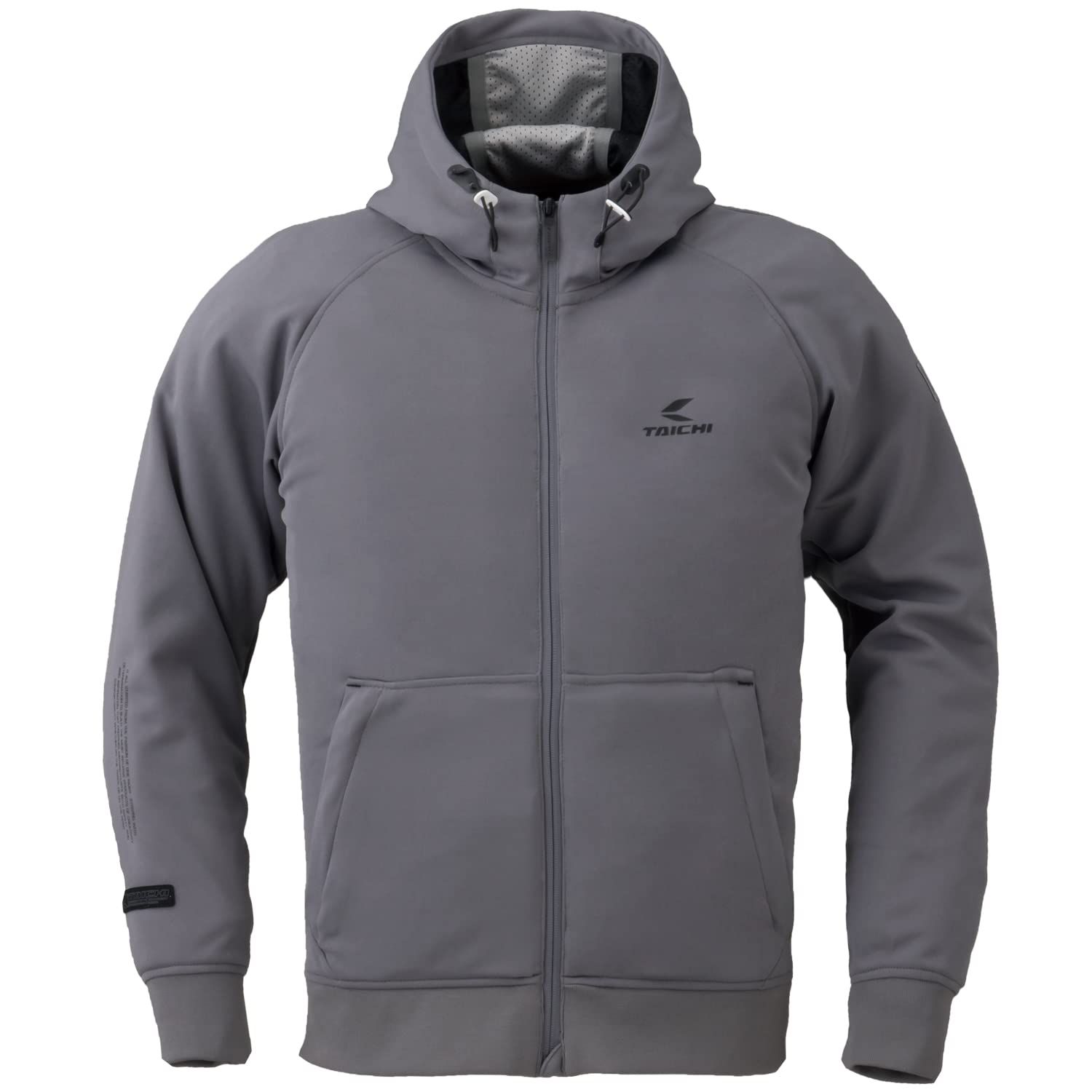 RSタイチ RS TAICHI バイクウェア ライディングジャケット 春夏 通気性 ストレッチ CEプロテクター内蔵 エアー トラック パーカ RSJ333 DARK GRAY WM レディース