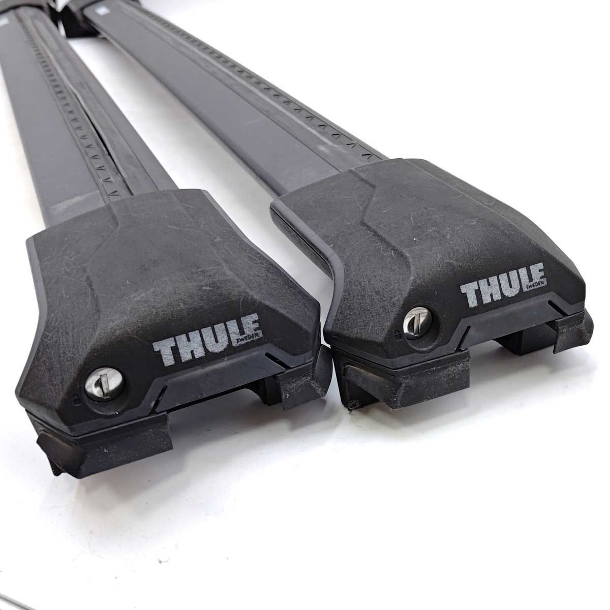 セット スーリー ベースキャリア エッジレイズトレール TH7204 ウィングバーエッジTH7213B スキーキャリア スノーパックTH7326B THULE LAWEED_CL