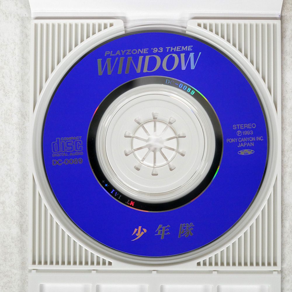 国内盤 少年隊/WINDOW/PONY CANYON DC 0089 CD □ - メルカリ