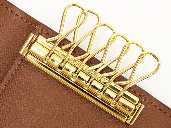 キーホルダー ダークブラウン