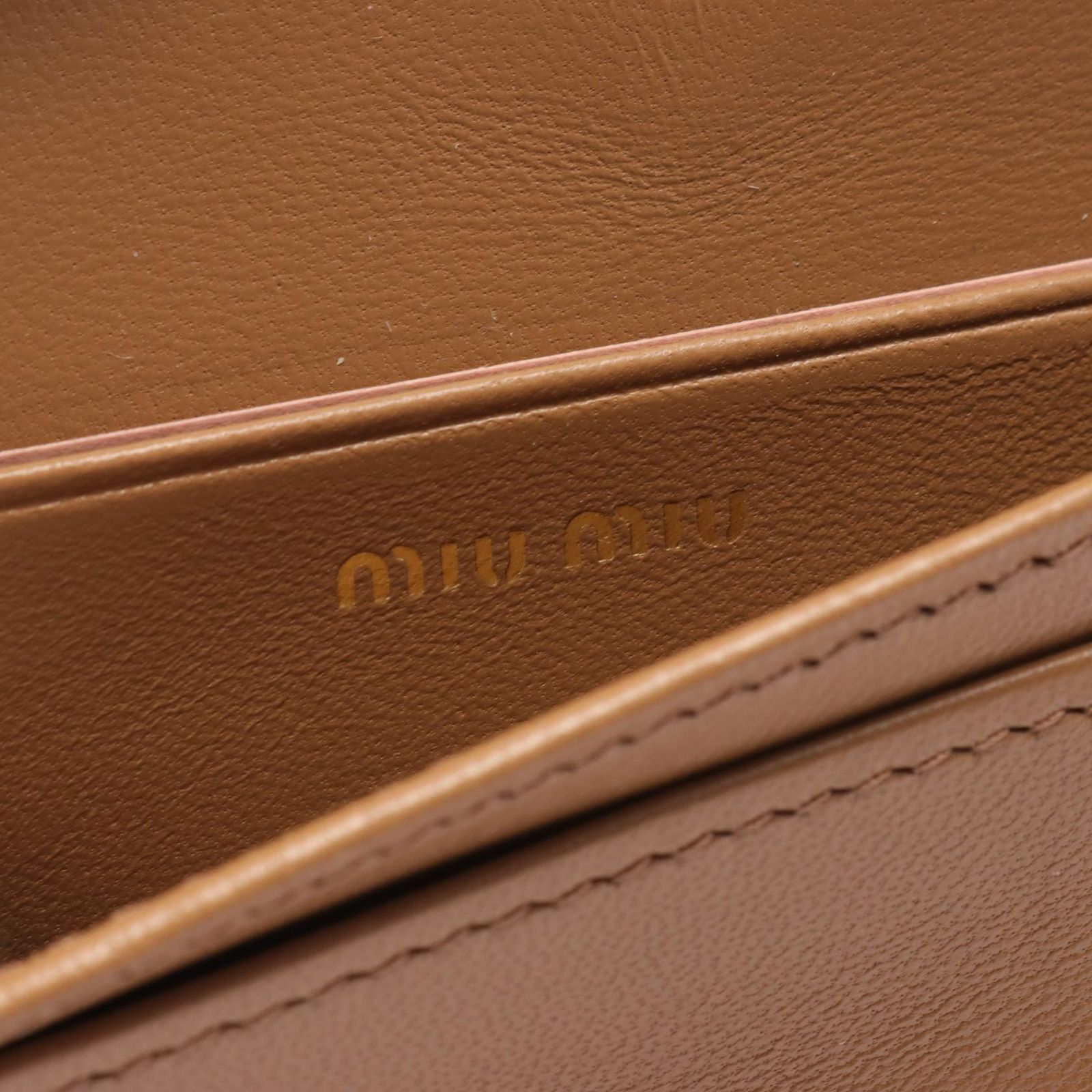 ミュウ ミュウ Miu Miu カードケース MATELASSE マテラッセ 