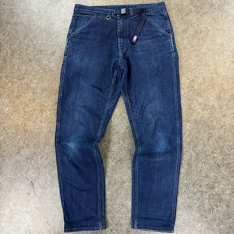 ノースフェイスパープルレーベル　コーデュロイ　チノパン 32 オリーブ THE NORTH FACE Purple Label Coolmax Stretch Denim Tapered