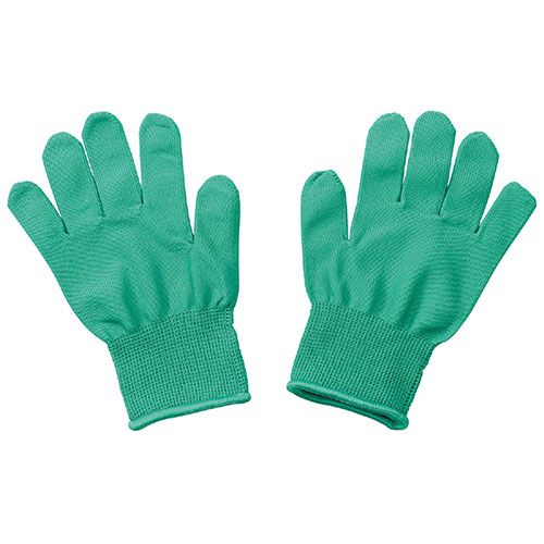 【50個セット】 ARTEC カラーライト手袋 緑 ATC14599X50