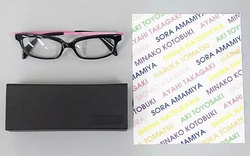 アクセサリー(非金属)　[破損品/レンズ度無し] 麻倉もも メガネフレーム 「TrySail×FACE CODE」 Loppi・HMV予約限定 中古】アクセサリー(非金属)(女性) [レンズ度無し] 麻倉もも