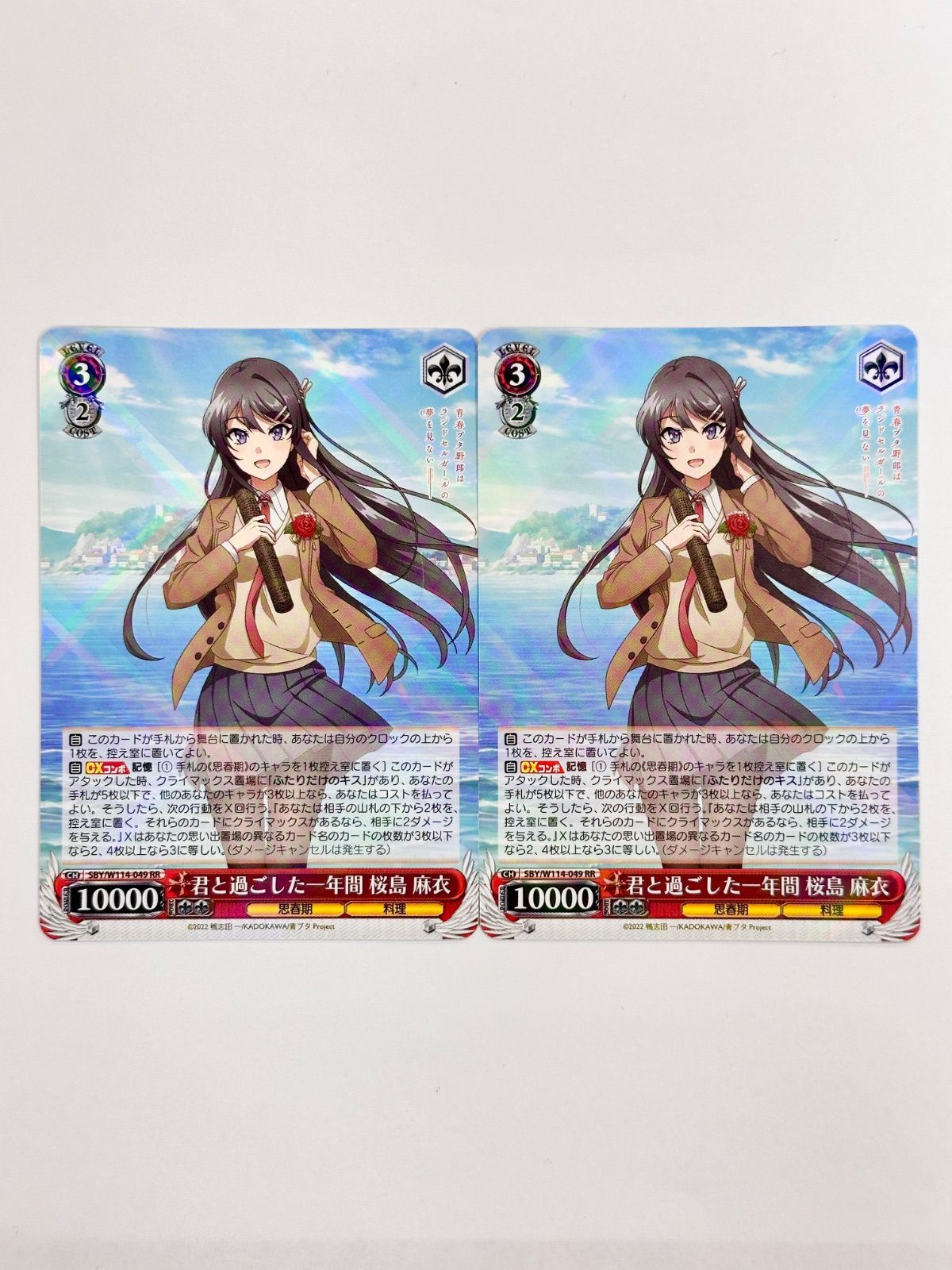 【PSA10】桜島麻衣 OFR 君と過ごした一年間 ヴァイス管理番号 a54 PSA10】桜島麻衣 OFR 君と過ごした一年間 ヴァイス管理番号 a54