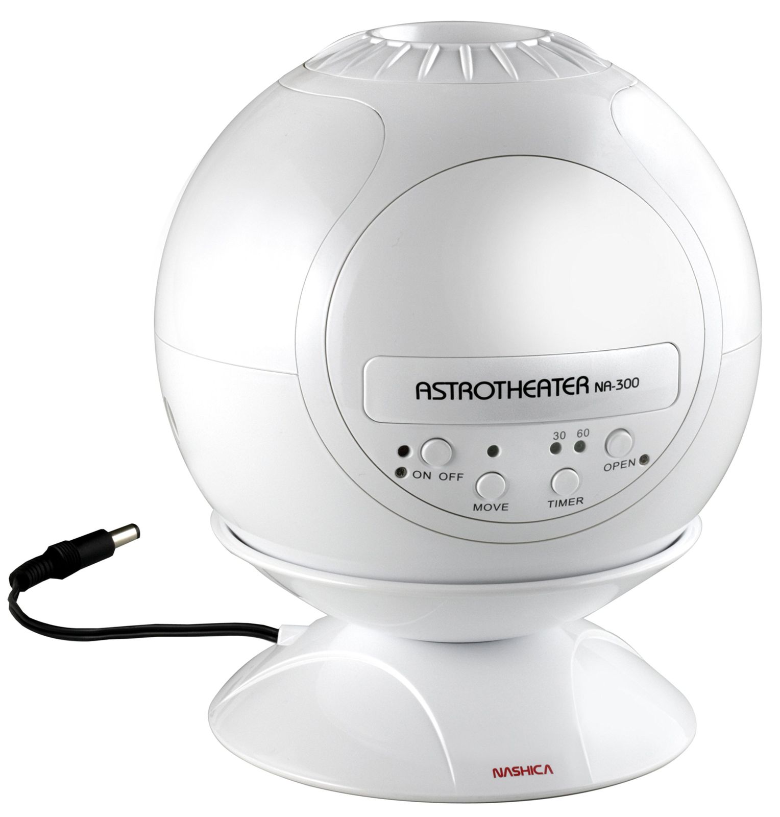 ナシカ 本格家庭用プラネタリウム ASTROTHEATER ホワイト NA-300 WHITE(品)