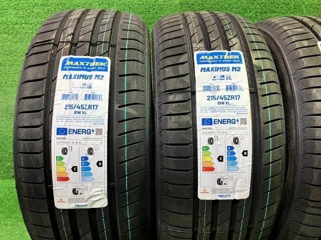 Maxtrek サマー マックストレック MAXIMUS M2 215/45R17 4ホン 8ミリ  