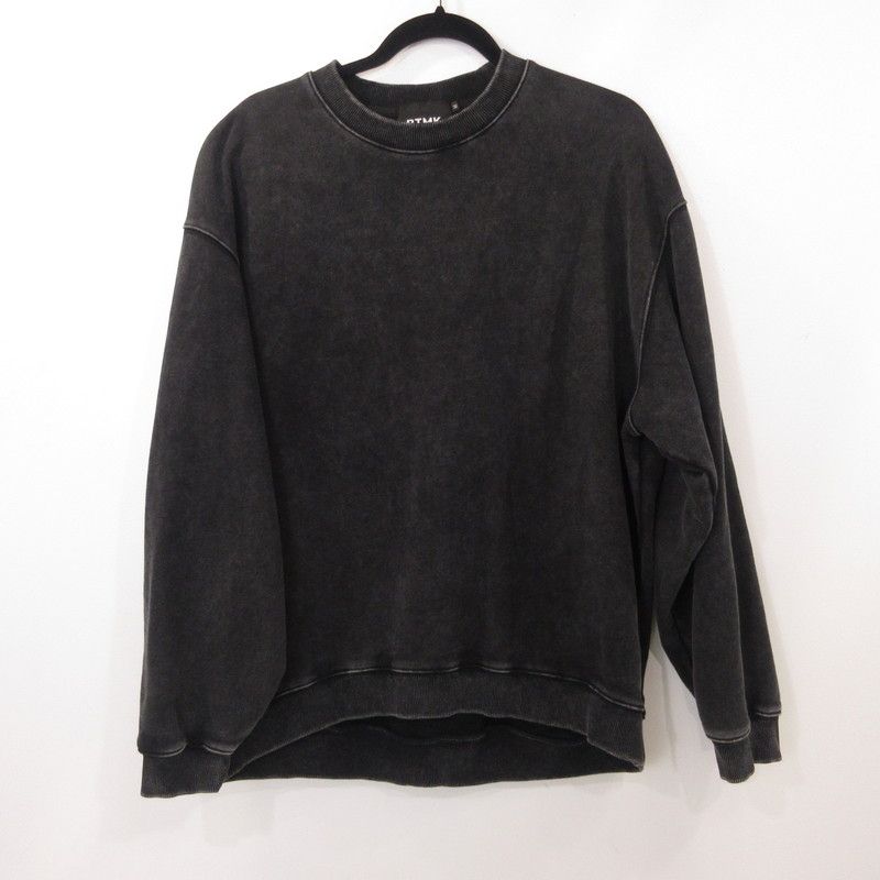 【美品】BTMK CREWNECK SWEAT WASHEDスウェット ブラック BTMK スウェット 新品未使用 - メルカリ
