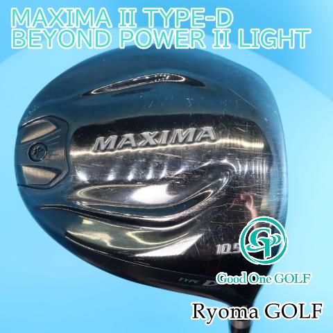 ドライバー リョーマ MAXIMA II TYPE-D/BEYOND POWER II LIGHT/∞/10.5 4752 - メルカリ