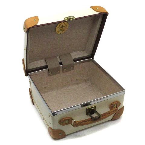 希少✨グローブトロッター トランクケース レザーキャリー ホワイト 激