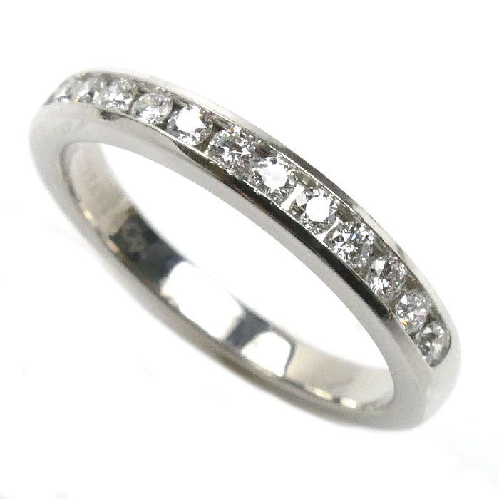 TIFFANY&Co. ティファニー Pt950プラチナ ハーフサークル リング・指輪  