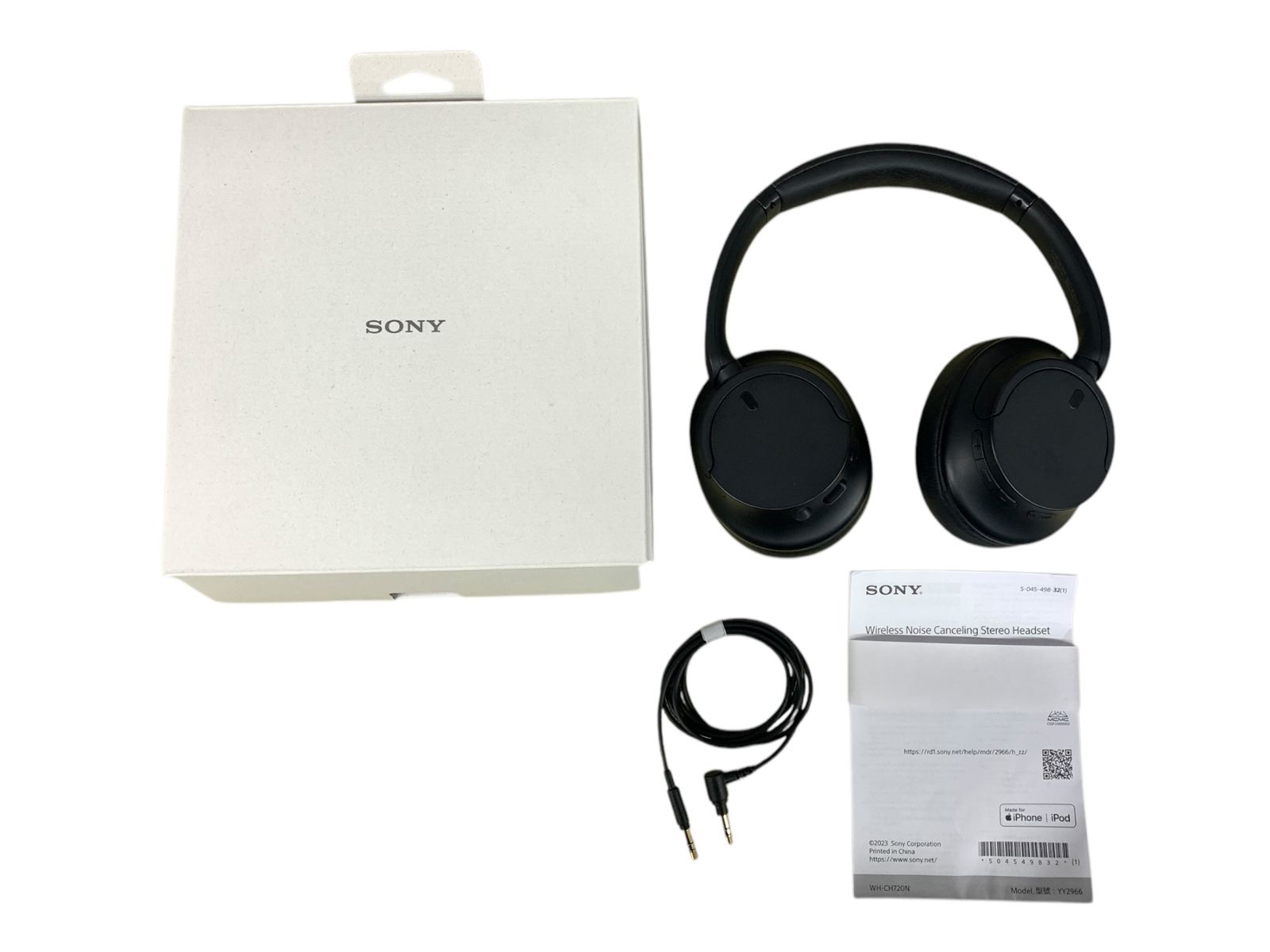 ブルートゥースヘッドホン ブラック WH-CH720N BC ブルートゥースヘッドホン ブラック WH-CH720N BC [オーバーヘッド型