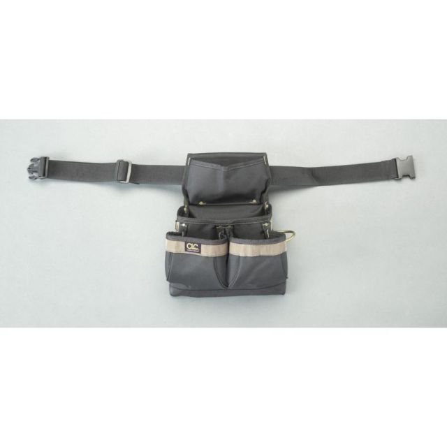 バーバリー ボディバッグ ウエストポーチ レザー×ナイロン TB総柄 黒