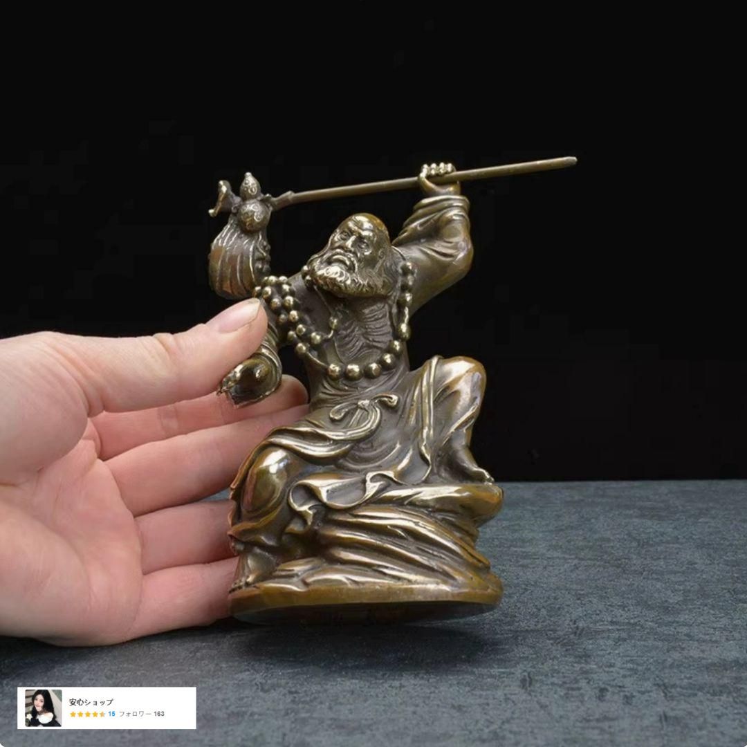 達磨仏像 置物 老樹達磨羅漢 銅製 装飾品   工芸品 美術品 達磨仏像 置物 老樹達磨羅漢 銅製 装飾品 工芸品 美術品