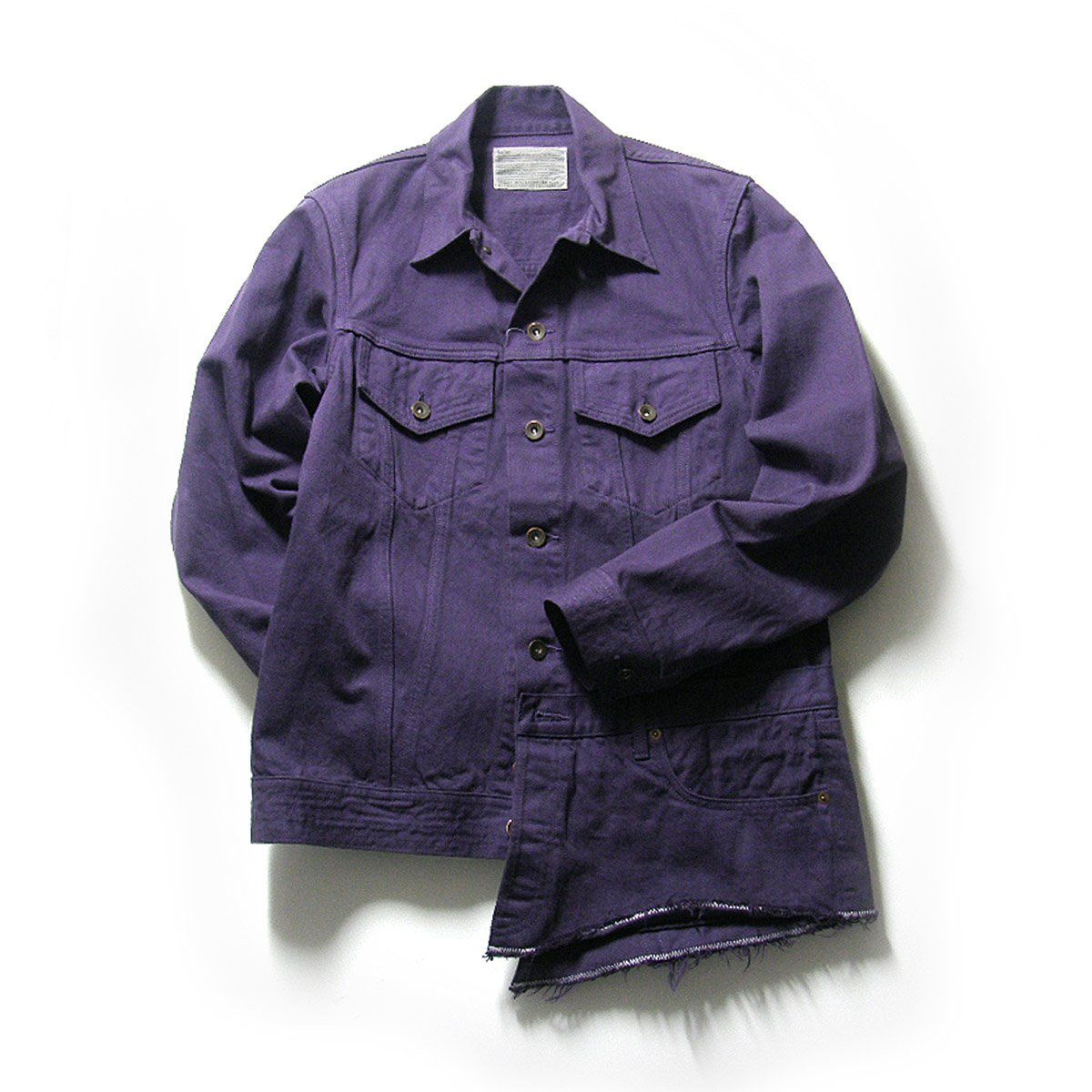 新品】 kolor ／ カラー トラッカージャケット 日本製 ギミック G 