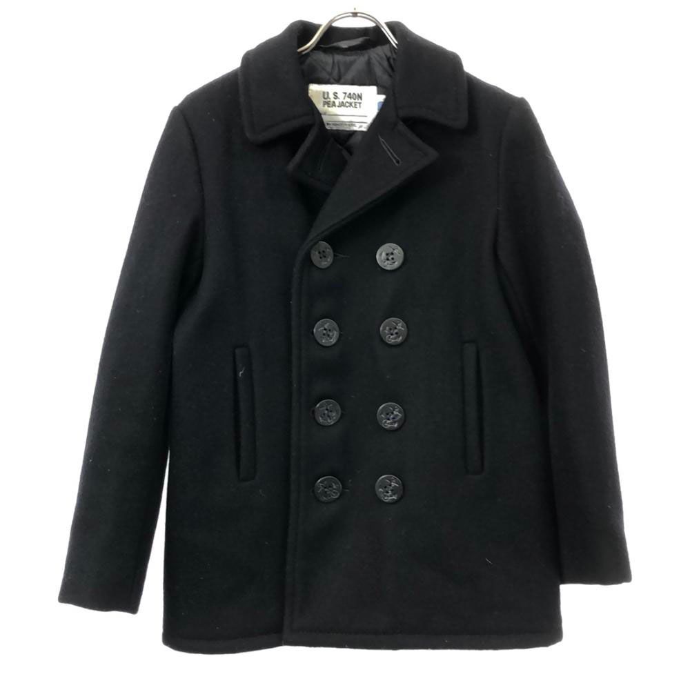 ショット 90s USA製 U.S.740N オールド ピーコート 14 ネイビー schott メンズ