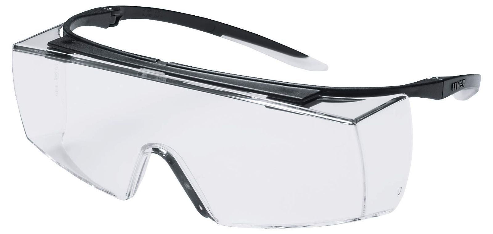 在庫処分UVEX 一眼型保護メガネ ウベックス スーパーf OTG オーバー