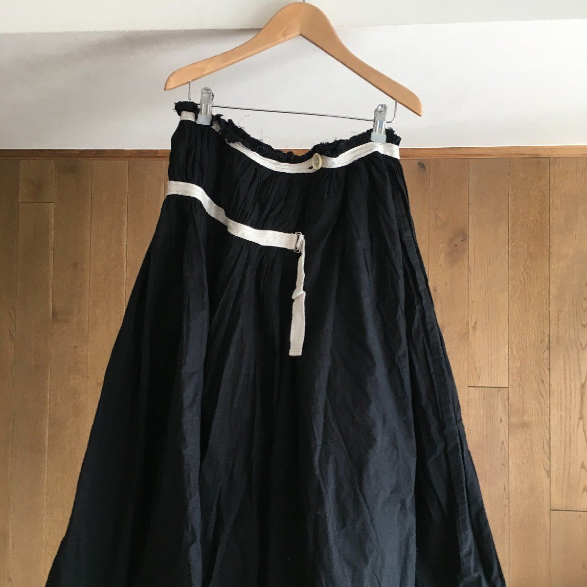 Y’s スカート Y's - ワイズ Y's Yohji Yamamoto スカート ひざ丈 花柄刺繍