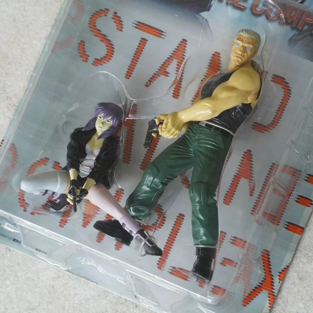 新品・未開封】攻殻機動隊 草薙素子&バトー フィギュア （未開封