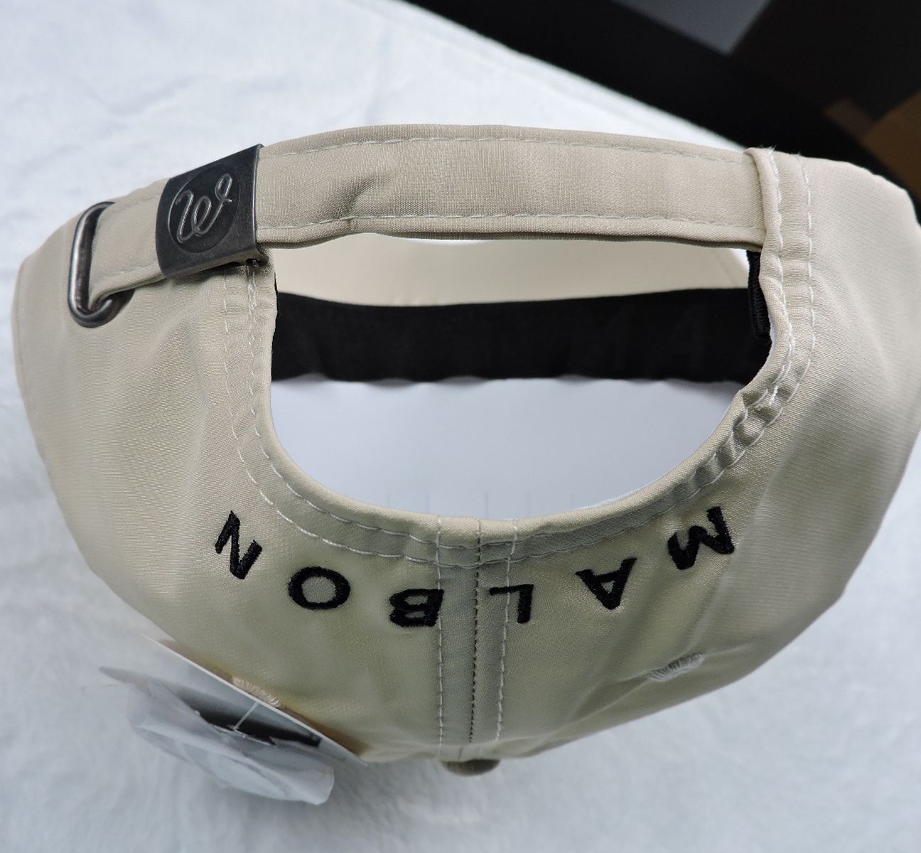 ベージュ】MALBON GOLF 春夏 ゴルフキャップ マーカー付 - メルカリ