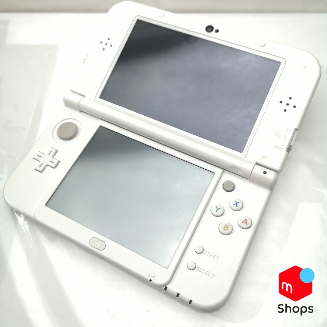 New 3DS LL パールホワイト 上下IPS液晶 - ブッダゲームズ - メルカリ