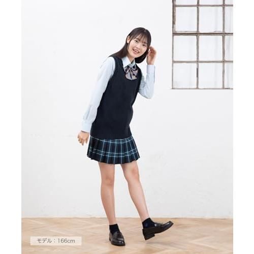 W63_ネイビー×エメラルド [コノミ] 制服 スクール スカート プリーツ 通学用 チェック 高校生 中学生 学生 学校 ネイビー×エメラルド  ARCS-1075 レディース 日本 W63 (日本サイズ9 号相当) - メルカリ