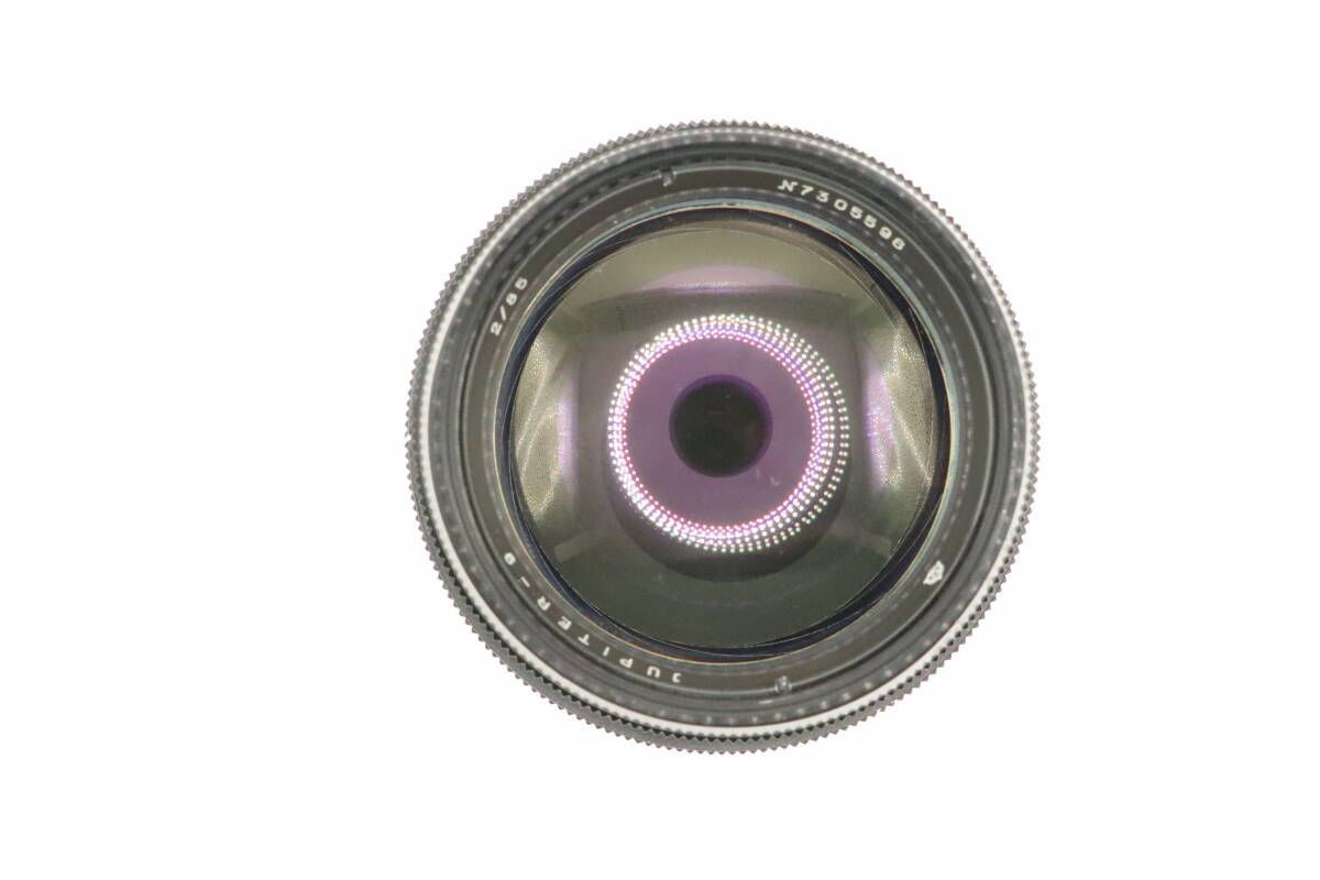 カメラ ☆ジュピター JUPITER-9 85mm F2 Lマウント☆ N0216＃1857