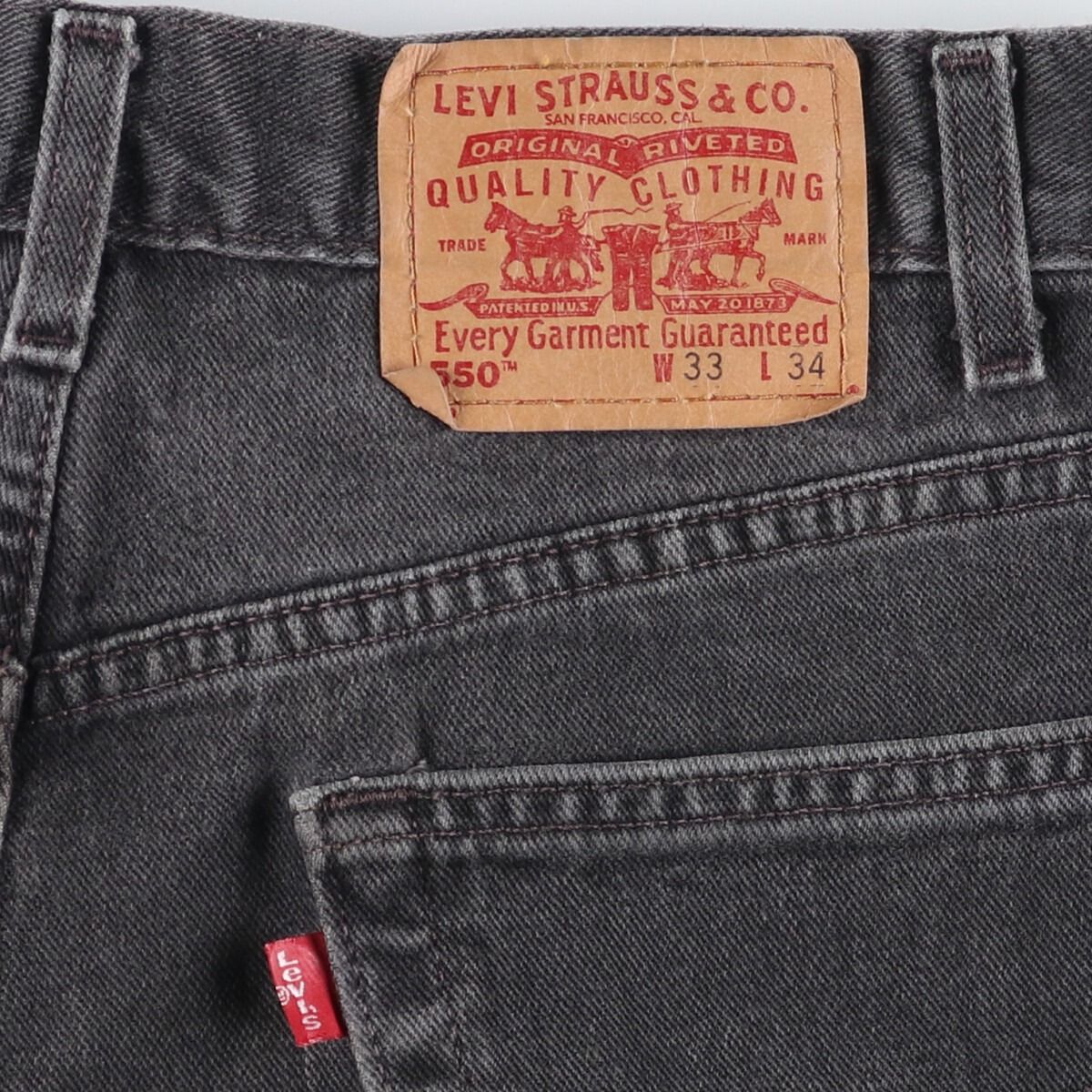 FIT ブラックデニム