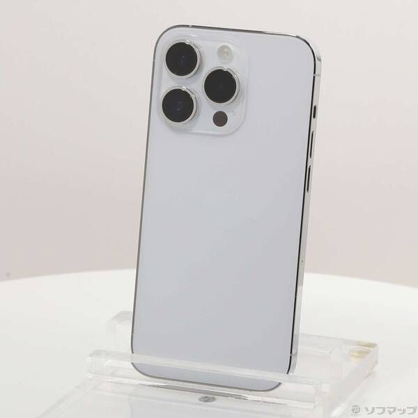 中古品〕 iPhone14 Pro 256GB シルバー MQ0Y3J／A SIMフリー【348