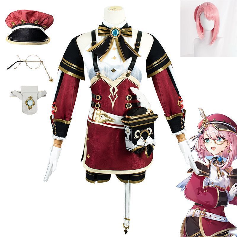 原神 げんしん シャルロット コスプレ衣装