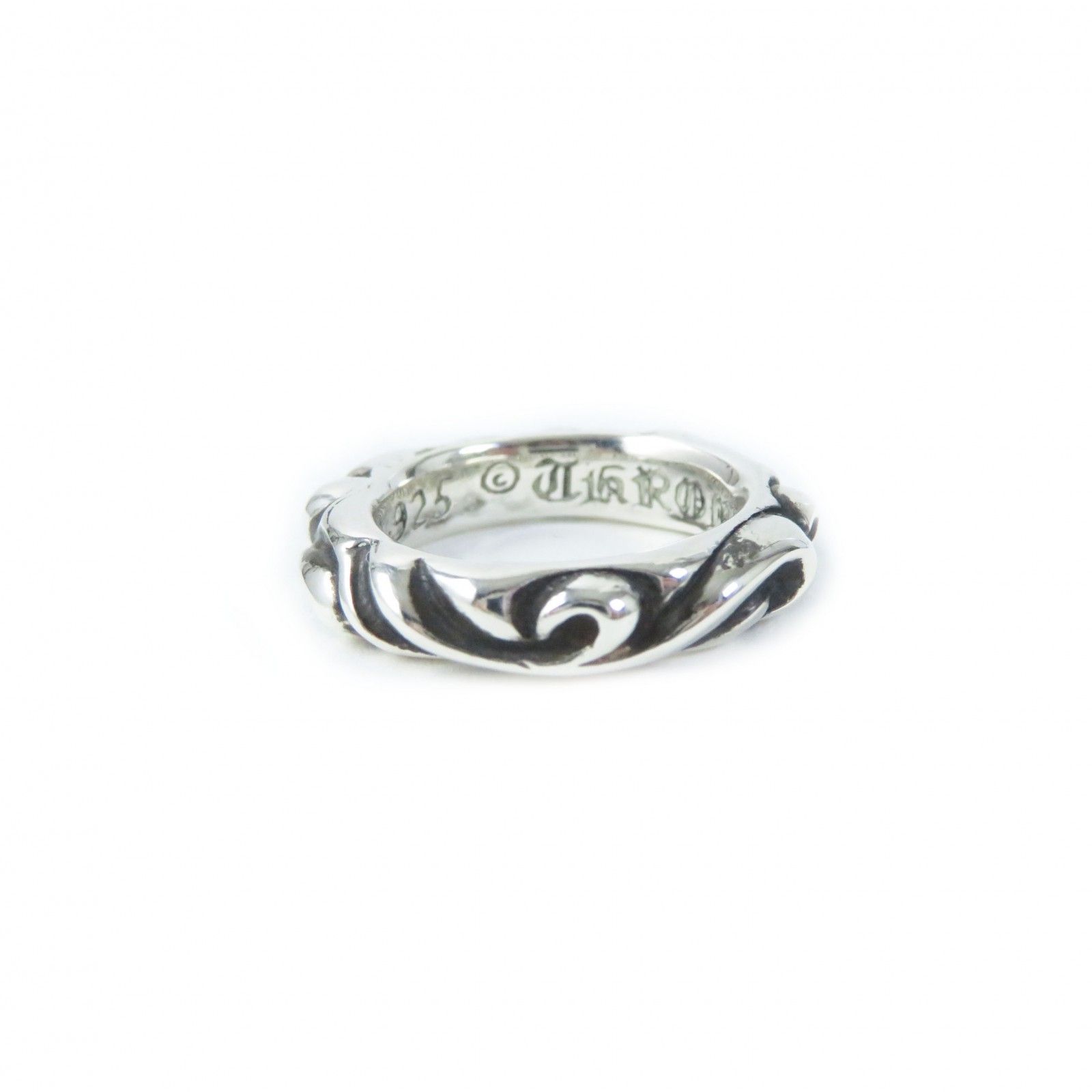 CHROME HEARTS クロムハーツ SCRL BAND スクロールバンドリング CHROME HEARTS クロムハーツ SCRL BAND スクロールバンドリング