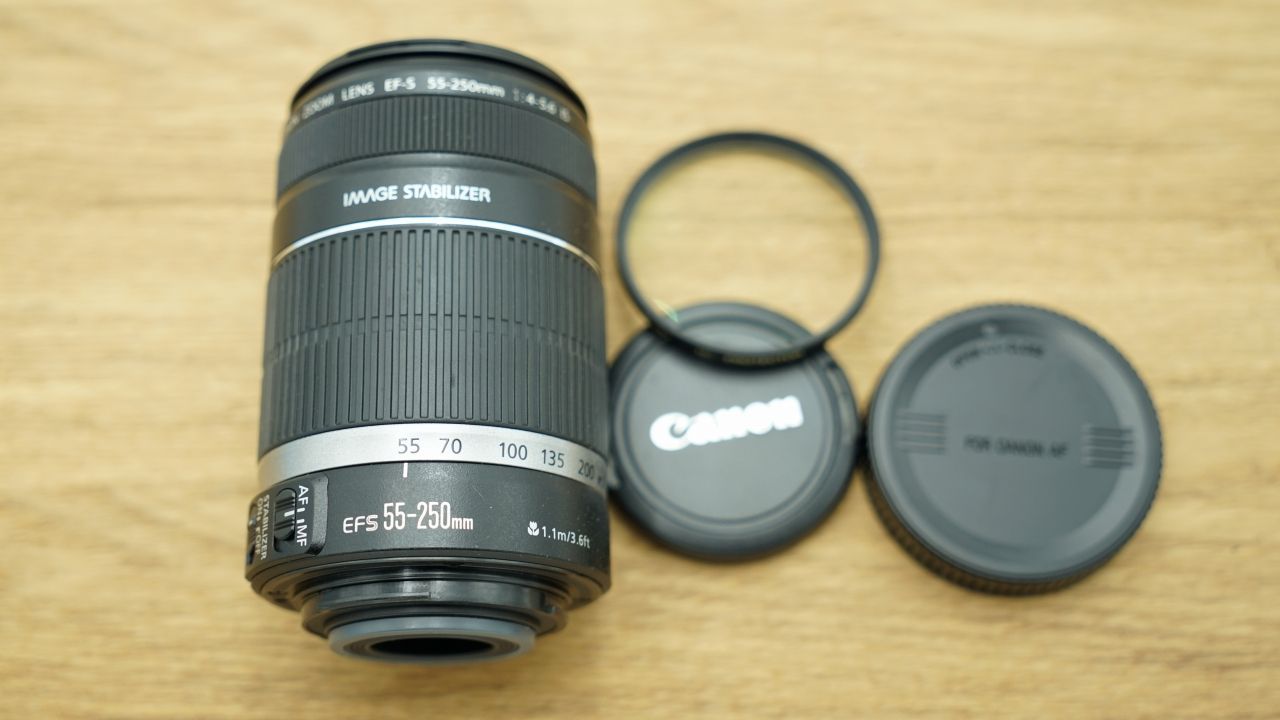 8344 美品 Canon EF-S 55-250mm 4-5.6 IS - メルカリ