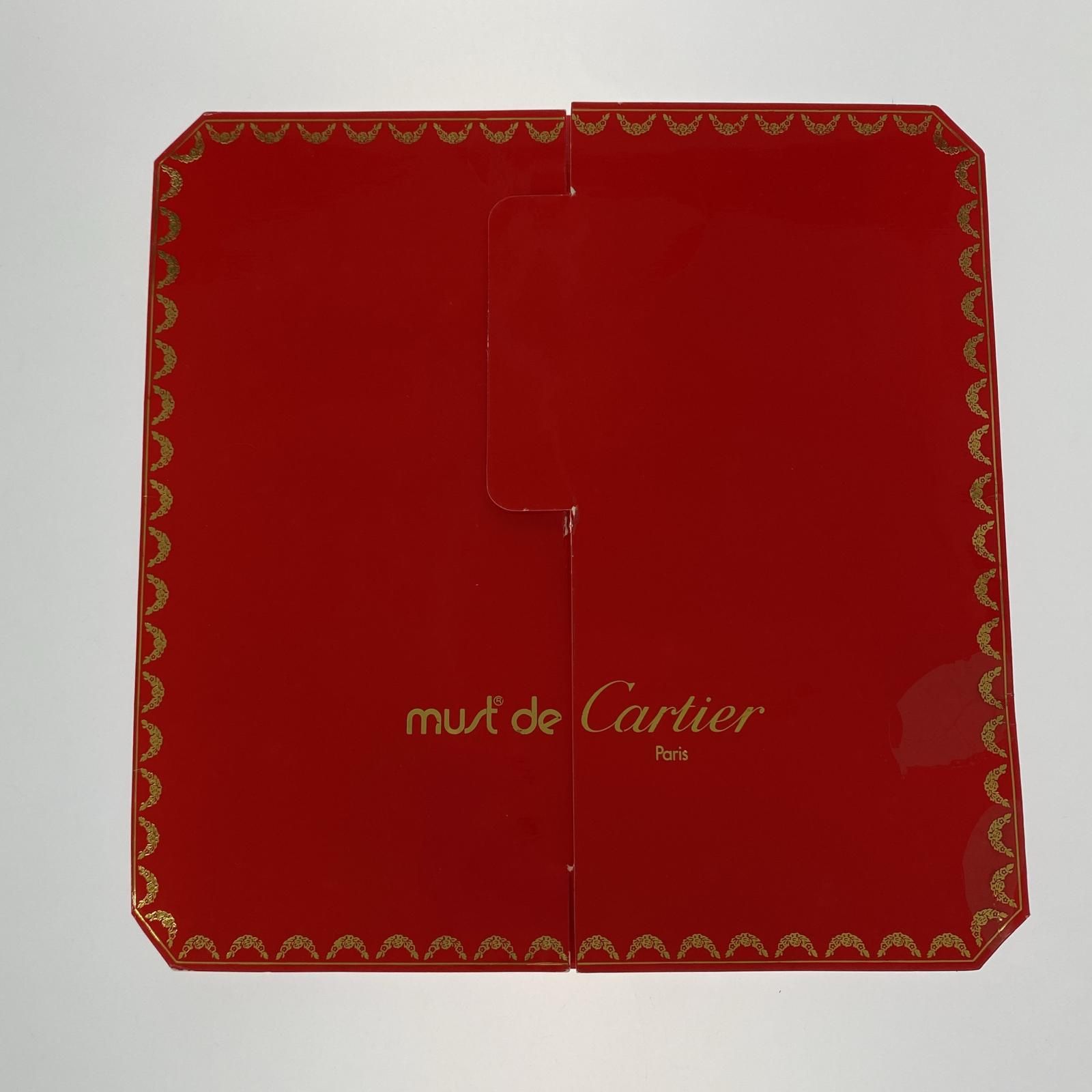 must de Cartier マストドゥカルティエ 総柄 シルクスカーフ