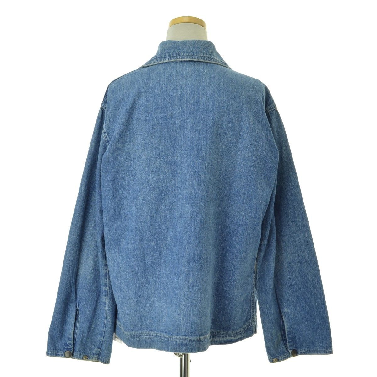 【VINTAGE】スナップボタンデニムジャケット VINTAGE】スナップボタンデニムジャケット - メルカリ
