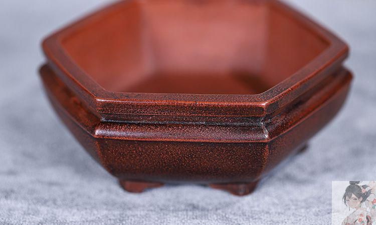 宜興紫砂 六方鉢 六方紫砂鉢 盆栽鉢 植木鉢 小品盆栽鉢 大品盆栽鉢 六方鉢紫砂の鉢 盆栽鉢 植木鉢 小品盆栽鉢 大品盆栽鉢 - メルカリ