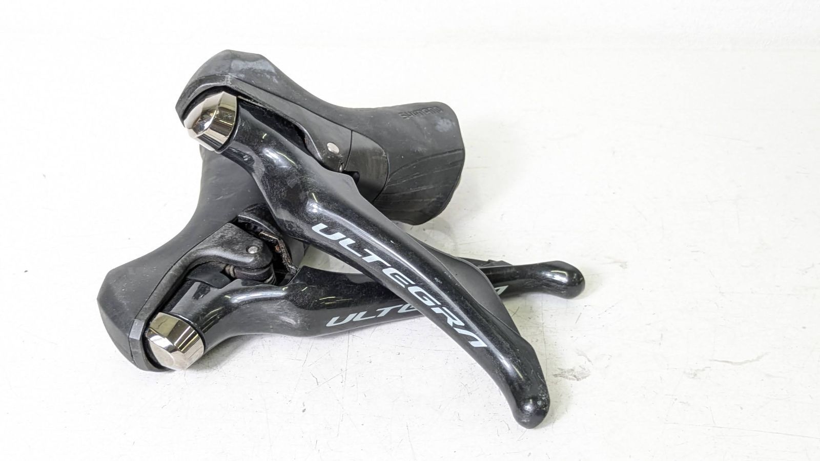 並品 Shimano シマノ Ultegra ST R8000 2x11s 非油圧 機械式 STIレバー ST250919A