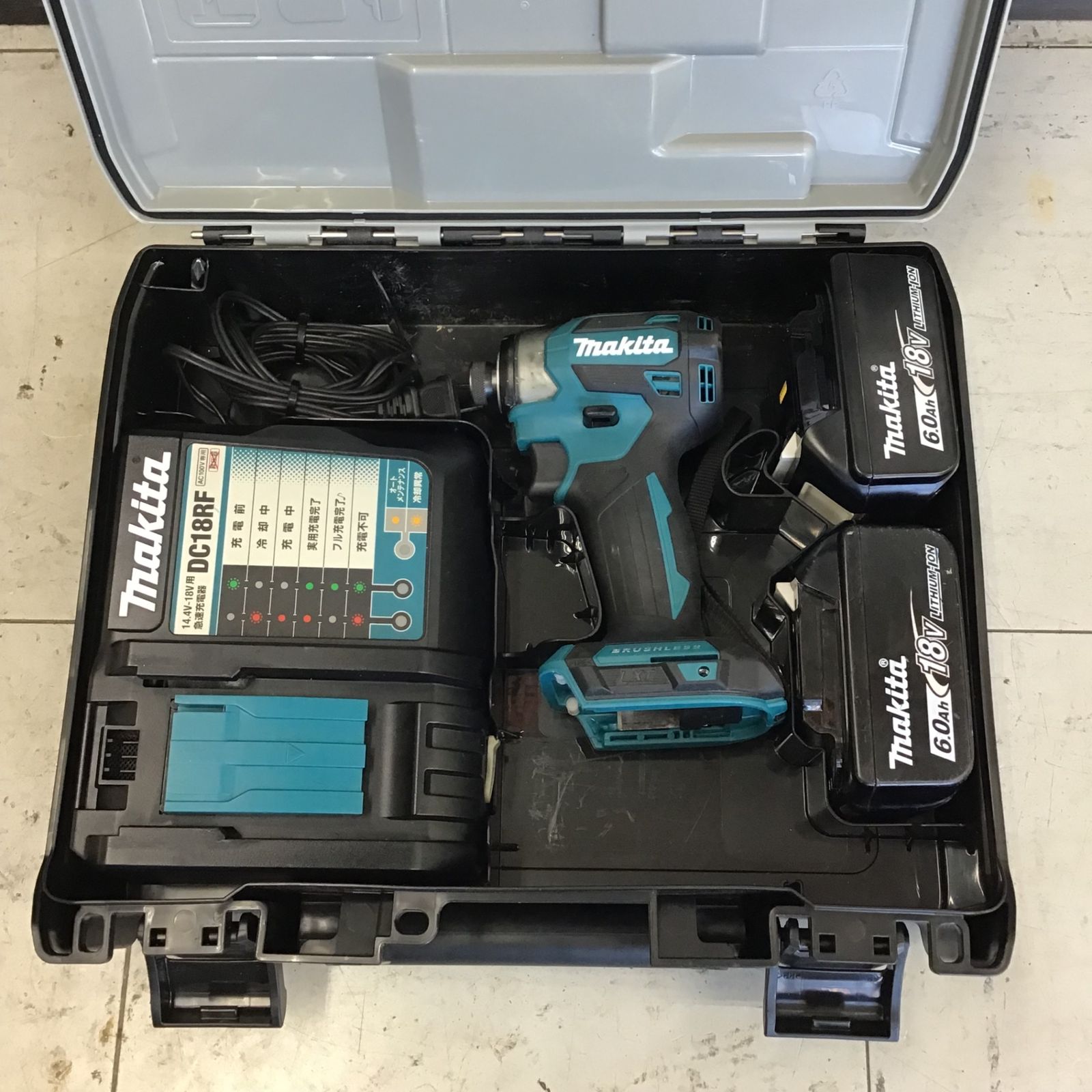 中古品】 マキタ/makita コードレスインパクトドライバー・TD173DRGX 