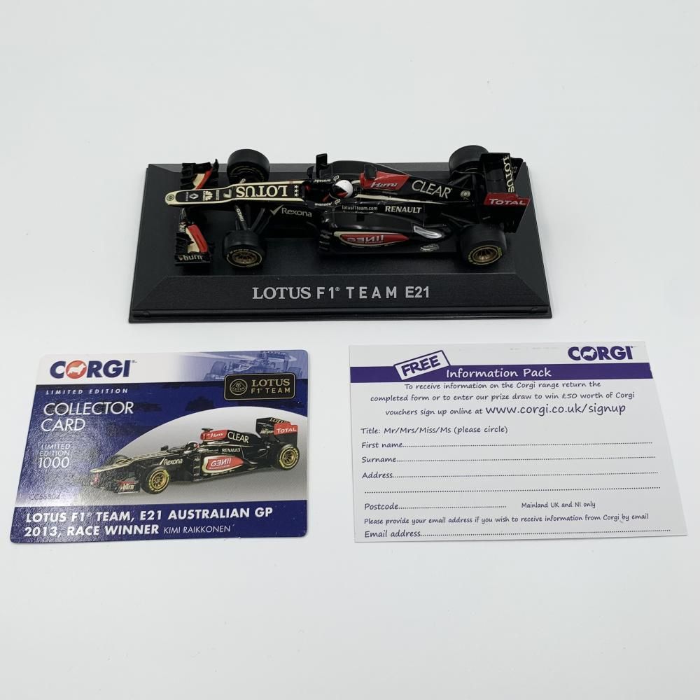 1/43 ロータス ルノー E21 ライコネン オーストラリアGP優勝 1/43 ロータス ルノー E21 ライコネン オーストラリアGP優勝